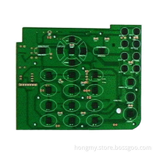 Double-sided PCB with Immersion Gold Surface and 1oz Copper
